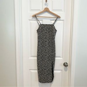 Zara Leopard Print Midi Dress
